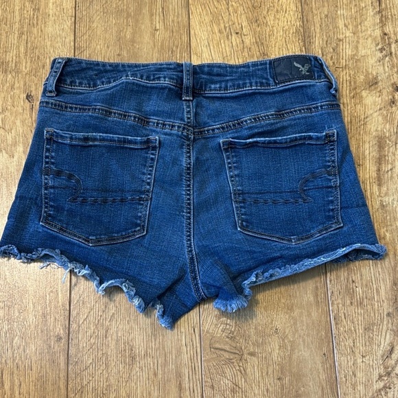 American Eagle Outfitters Women's Blue Denim Short - Picture 6 of 7